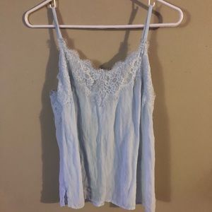 Abercrombie eyelash lace cami!
